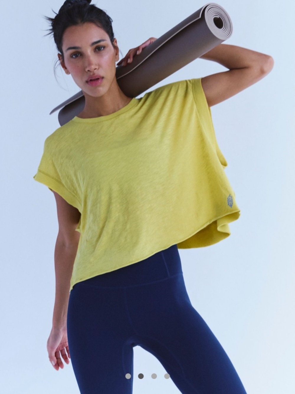 Free People Movement My Time Tee Honeydew small